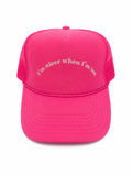 I'm Nicer when i'm tan trucker hat